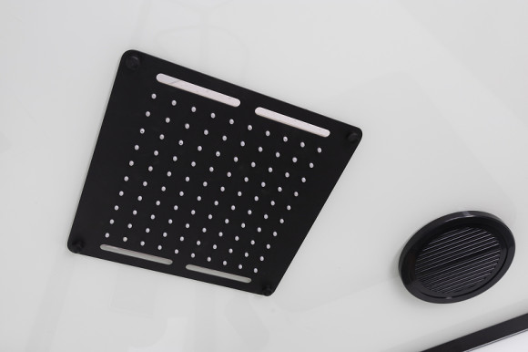 Душевая кабина Niagara Premium 90x90 NG-6901-01G Black с гидромассажем