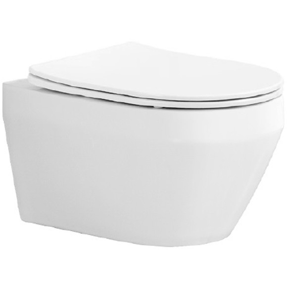 Комплект унитаза с инсталляцией Aquatek Set Aquatek Лея-010 4в1 с сиденьем Микролифт и клавишей смыва Хром глянцевый