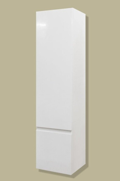 Шкаф пенал Эстет Dallas Luxe 40 R ФР-00001946 подвесной Белый