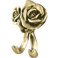 Двойной крючок Art&Max Rose AM-B-0912-Do Золото