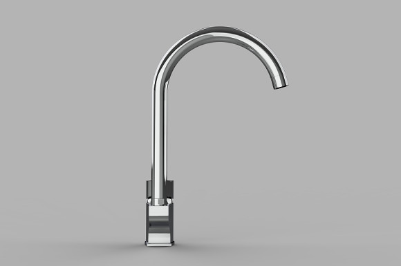 Смеситель для кухни GPD Atros MTE65 Хром