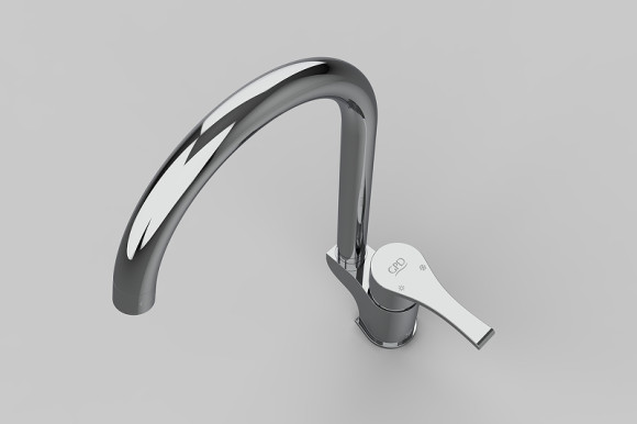 Смеситель для кухни GPD Atros MTE65 Хром