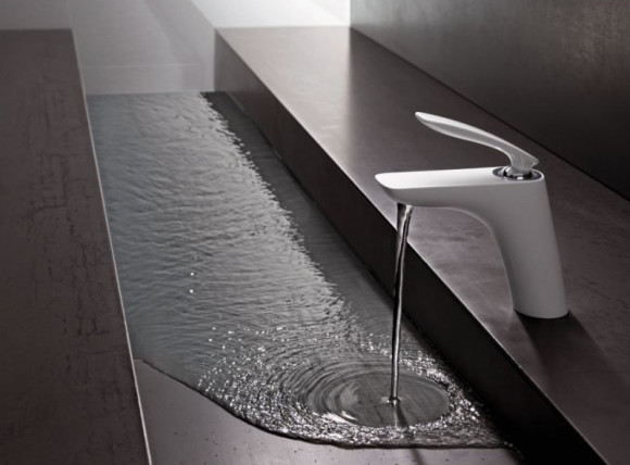 Смеситель для раковины Kludi Balance 520239175 Белый Хром