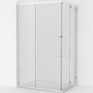 Душевой уголок Cezares Relax-304 120x90 RELAX-304-AH-2-120/90-C-CR профиль Хром глянцевый стекло прозрачное