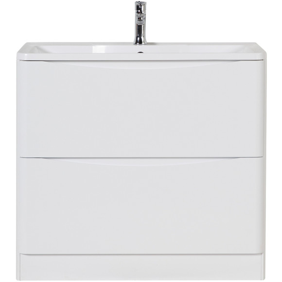 Тумба под раковину BelBagno 80 ACQUA-800-2C-PIA-BL Bianco Lucido