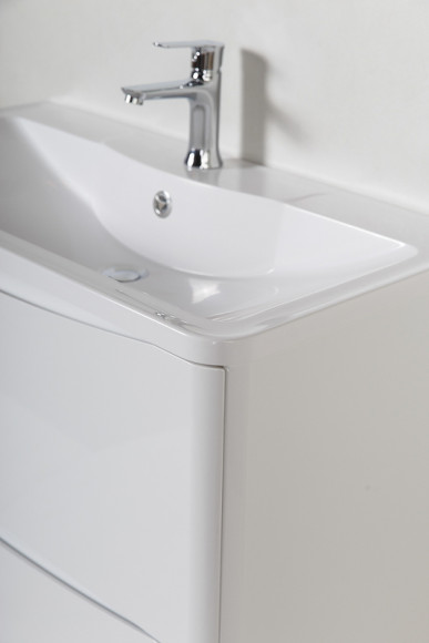 Тумба под раковину BelBagno 80 ACQUA-800-2C-PIA-BL Bianco Lucido