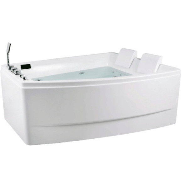 Акриловая ванна Orans 120x170 R 65100xr с гидромассажем
