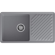 Кухонная мойка GranFest Quarz GF-ZL53 Темно-серая Кухонная мойка GranFest Quarz GF-ZL53 Темно-серая