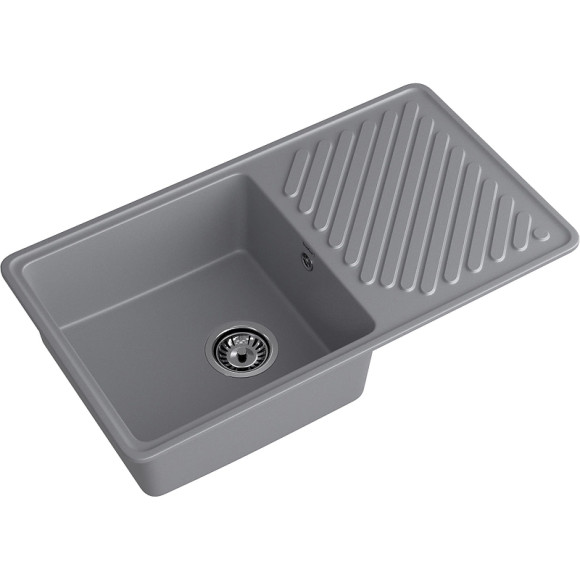 Кухонная мойка GranFest Quarz GF-ZL53 Темно-серая