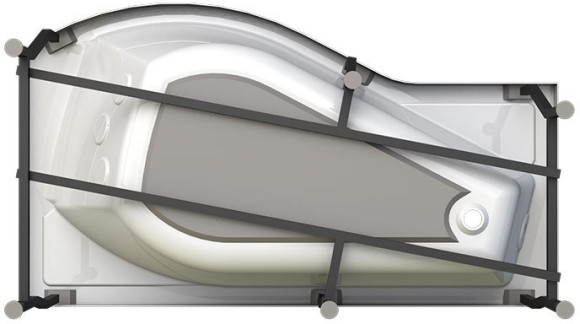 Акриловая ванна Radomir Vannesa Миранда 168x95 L 2-01-0-1-1-209 Белая без гидромассажа Акриловая ванна Radomir Vannesa Миранда 168x95 L 2-01-0-1-1-209 Белая без гидромассажа