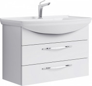 Тумба под раковину Aqwella Аллегро 85 Agr.01.08/2 подвесная Белая Тумба под раковину Aqwella Аллегро 85 Agr.01.08/2 подвесная Белая