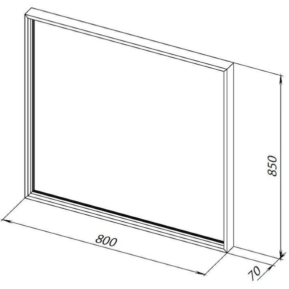 Зеркало Allen Brau Liberty 80 1.330014.60 с подсветкой Медь браш с сенсорным выключателем Зеркало Allen Brau Liberty 80 1.330014.60 с подсветкой Медь браш с сенсорным выключателем