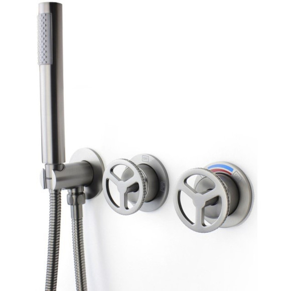 Душевая система Bronze de Luxe Liberty 5011GG-P Графит