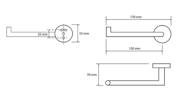 Держатель туалетной бумаги Bemeta Omega 104212032L Хром