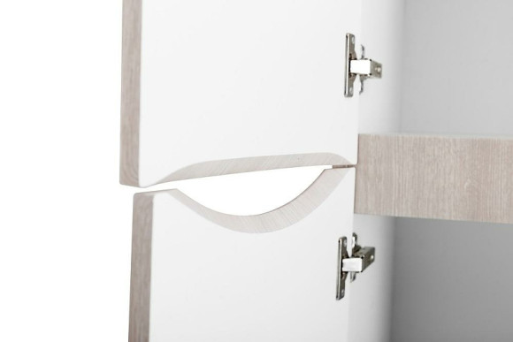 Шкаф пенал BelBagno Fly-Marino 40 L FLY-MARINO-1500-2A-SC-RG-P-L подвесной Rovere grigio Шкаф пенал BelBagno Fly-Marino 40 L FLY-MARINO-1500-2A-SC-RG-P-L подвесной Rovere grigio