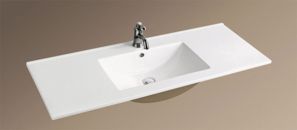 Раковина WeltWasser Deilbach 7506 120 10000003905 Белый глянец