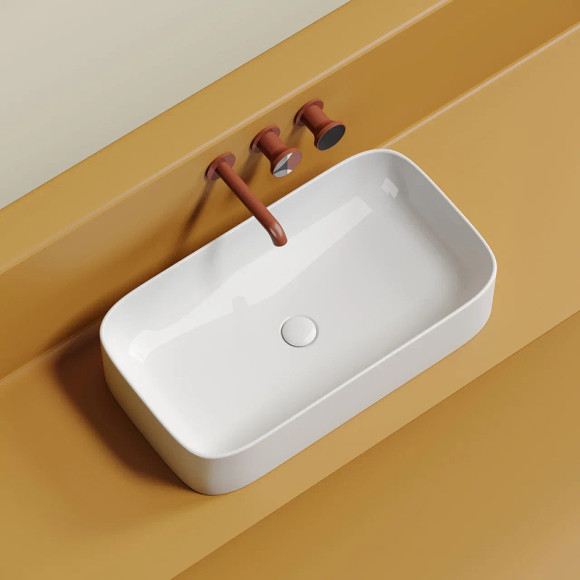 Раковина-чаша Ceramicanova Element 71 CN6054 Белая глянцевая Раковина-чаша Ceramicanova Element 71 CN6054 Белая глянцевая