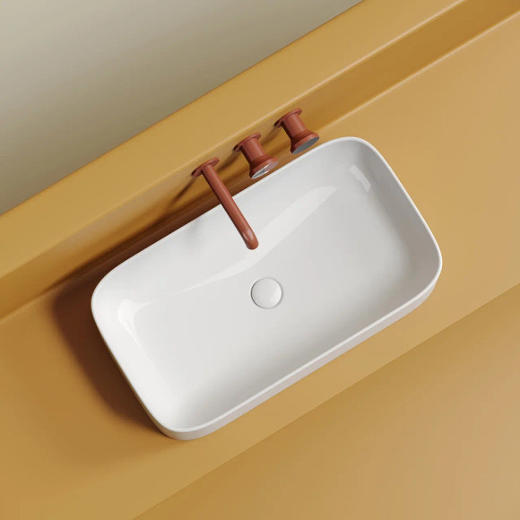 Раковина-чаша Ceramicanova Element 71 CN6054 Белая глянцевая Раковина-чаша Ceramicanova Element 71 CN6054 Белая глянцевая