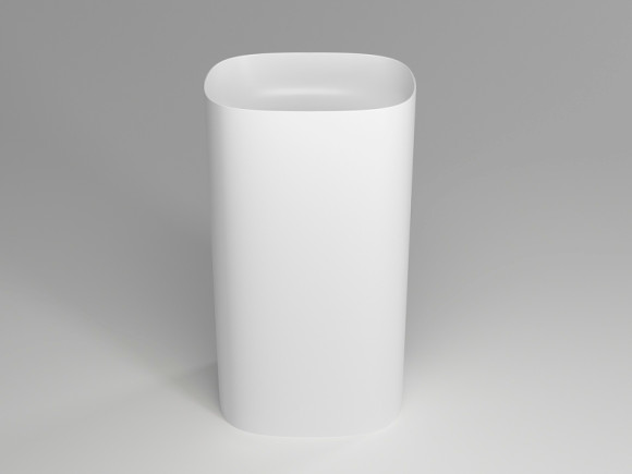 Раковина Plumberia Selection RONNIE SOFT BO 48x87x38 Белая матовая Раковина Plumberia Selection RONNIE SOFT BO 48x87x38 Белая матовая