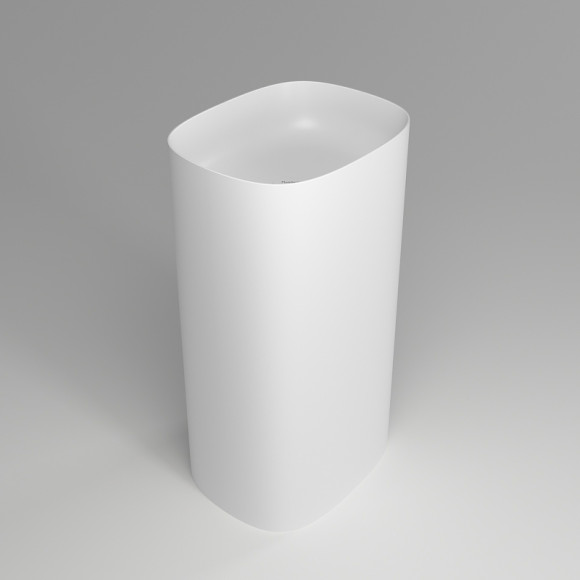 Раковина Plumberia Selection RONNIE SOFT BO 48x87x38 Белая матовая Раковина Plumberia Selection RONNIE SOFT BO 48x87x38 Белая матовая