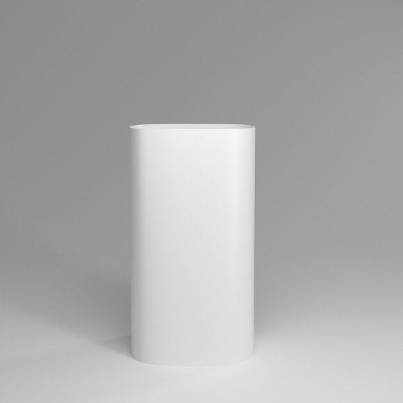 Раковина Plumberia Selection RONNIE SOFT BO 48x87x38 Белая матовая Раковина Plumberia Selection RONNIE SOFT BO 48x87x38 Белая матовая