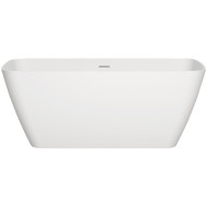 Ванна из искусственного камня Salini Agatha 180х80 100221M Белая матовая