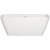 Ванна из искусственного камня Salini Agatha 180х80 100221M Белая матовая