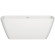 Ванна из искусственного камня Salini Agatha 180х80 100221M Белая матовая