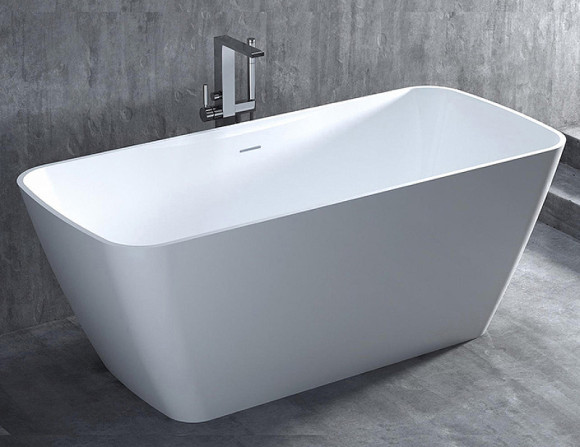 Ванна из искусственного камня Salini Agatha 180х80 100221M Белая матовая