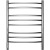 Электрический полотенцесушитель Ravak Septima 50x80 X04000083725 ТЭН слева Хром