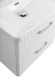 Тумба под раковину BelBagno Due 50 DUE-500-2C-SO-BM-P подвесная Белый металлик