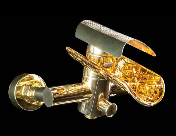 Смеситель для ванны Boheme Hypnose 233-G Золото Смеситель для ванны Boheme Hypnose 233-G Золото