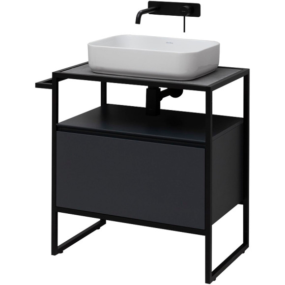 Тумба под раковину Allen Brau Priority 70 1.31001.AM Антрацит матовый Тумба под раковину Allen Brau Priority 70 1.31001.AM Антрацит матовый