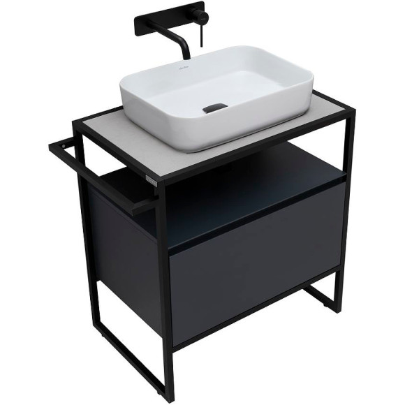 Тумба под раковину Allen Brau Priority 70 1.31001.AM Антрацит матовый Тумба под раковину Allen Brau Priority 70 1.31001.AM Антрацит матовый
