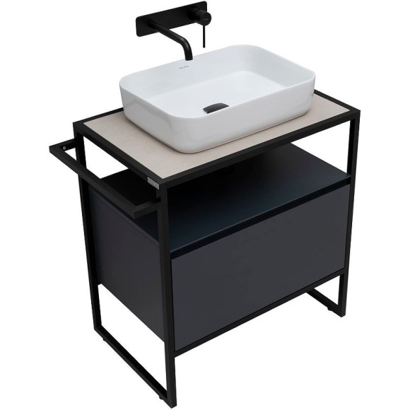 Тумба под раковину Allen Brau Priority 70 1.31001.AM Антрацит матовый Тумба под раковину Allen Brau Priority 70 1.31001.AM Антрацит матовый