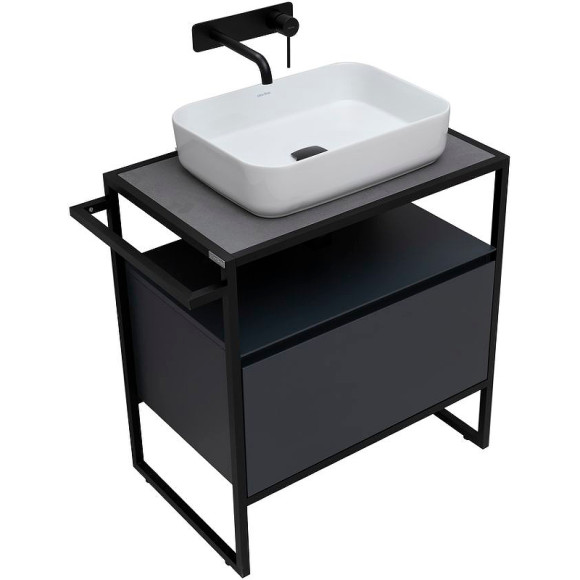 Тумба под раковину Allen Brau Priority 70 1.31001.AM Антрацит матовый Тумба под раковину Allen Brau Priority 70 1.31001.AM Антрацит матовый