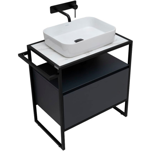 Тумба под раковину Allen Brau Priority 70 1.31001.AM Антрацит матовый Тумба под раковину Allen Brau Priority 70 1.31001.AM Антрацит матовый