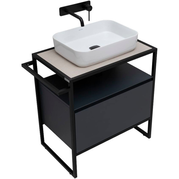 Тумба под раковину Allen Brau Priority 70 1.31001.AM Антрацит матовый Тумба под раковину Allen Brau Priority 70 1.31001.AM Антрацит матовый