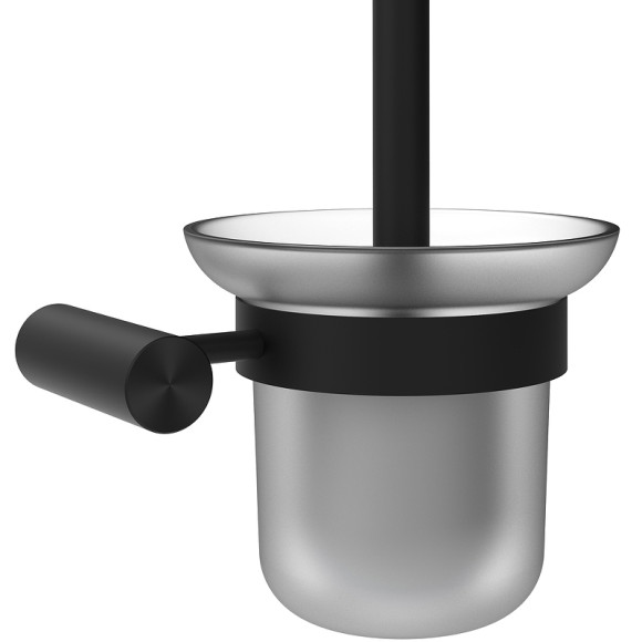 Ершик для унитаза Raiber Graceful RPB-80009 Черный матовый Ершик для унитаза Raiber Graceful RPB-80009 Черный матовый