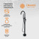 Смеситель для ванны Orange Steel M99-336b Черный матовый Смеситель для ванны Orange Steel M99-336b Черный матовый