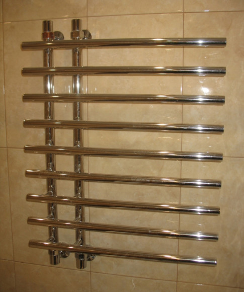 Водяной полотенцесушитель Ника Bamboo ЛБ 4 80x60 Хром