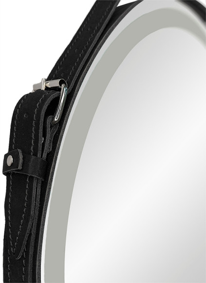 Зеркало Континент Millenium D 500 ЗЛП985 с подсветкой Черное с сенсорным выключателем