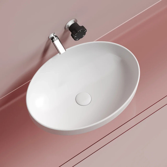 Раковина-чаша Ceramicanova Element 50 CN6056MW Белая матовая Раковина-чаша Ceramicanova Element 50 CN6056MW Белая матовая