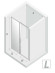 Душевая дверь New Trendy Prime Black 140 L D-0324A профиль Черный стекло прозрачное Душевая дверь New Trendy Prime Black 140 L D-0324A профиль Черный стекло прозрачное