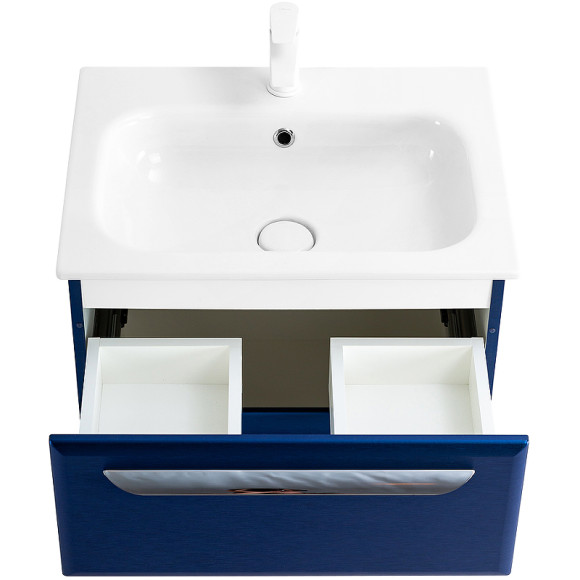 Тумба под раковину Cezares Eco-Cer 60 ECO-CER-600-2C-SO-SPF-P подвесная Sapfiro без ручек