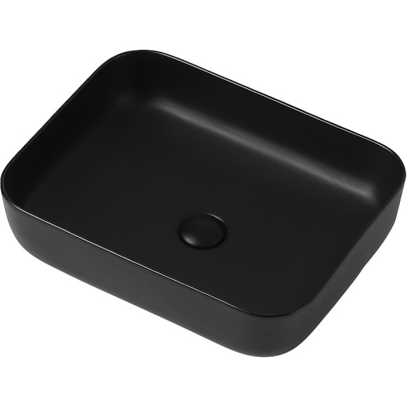 Раковина-чаша Abber Rechteck 50 AC2202MB Черная матовая Раковина-чаша Abber Rechteck 50 AC2202MB Черная матовая
