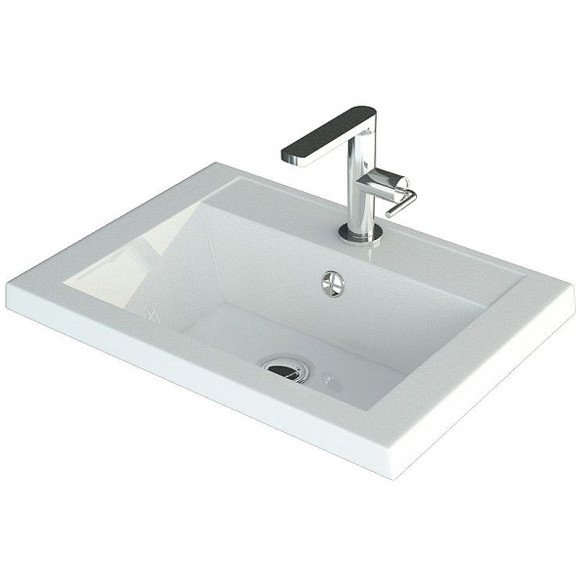 Раковина Art&Max AM-LAV-500-MR-A Белая Раковина Art&Max AM-LAV-500-MR-A Белая