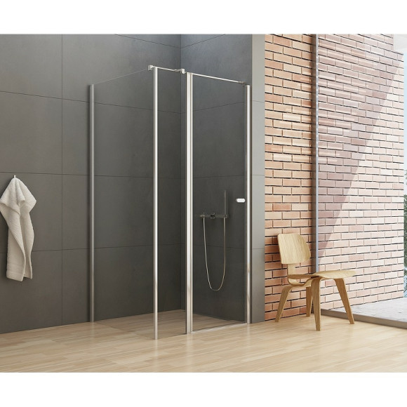 Душевой уголок New Trendy New Soleo Chrome 120х90 K-0735 профиль Хром стекло прозрачное Душевой уголок New Trendy New Soleo Chrome 120х90 K-0735 профиль Хром стекло прозрачное