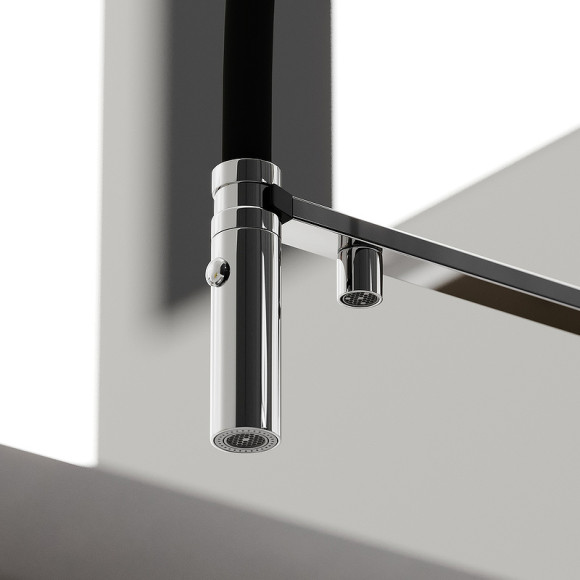 Смеситель для кухни Sancos Imola SC4010CH Хром Черный