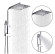 Душевая система Gappo G2408 Хром